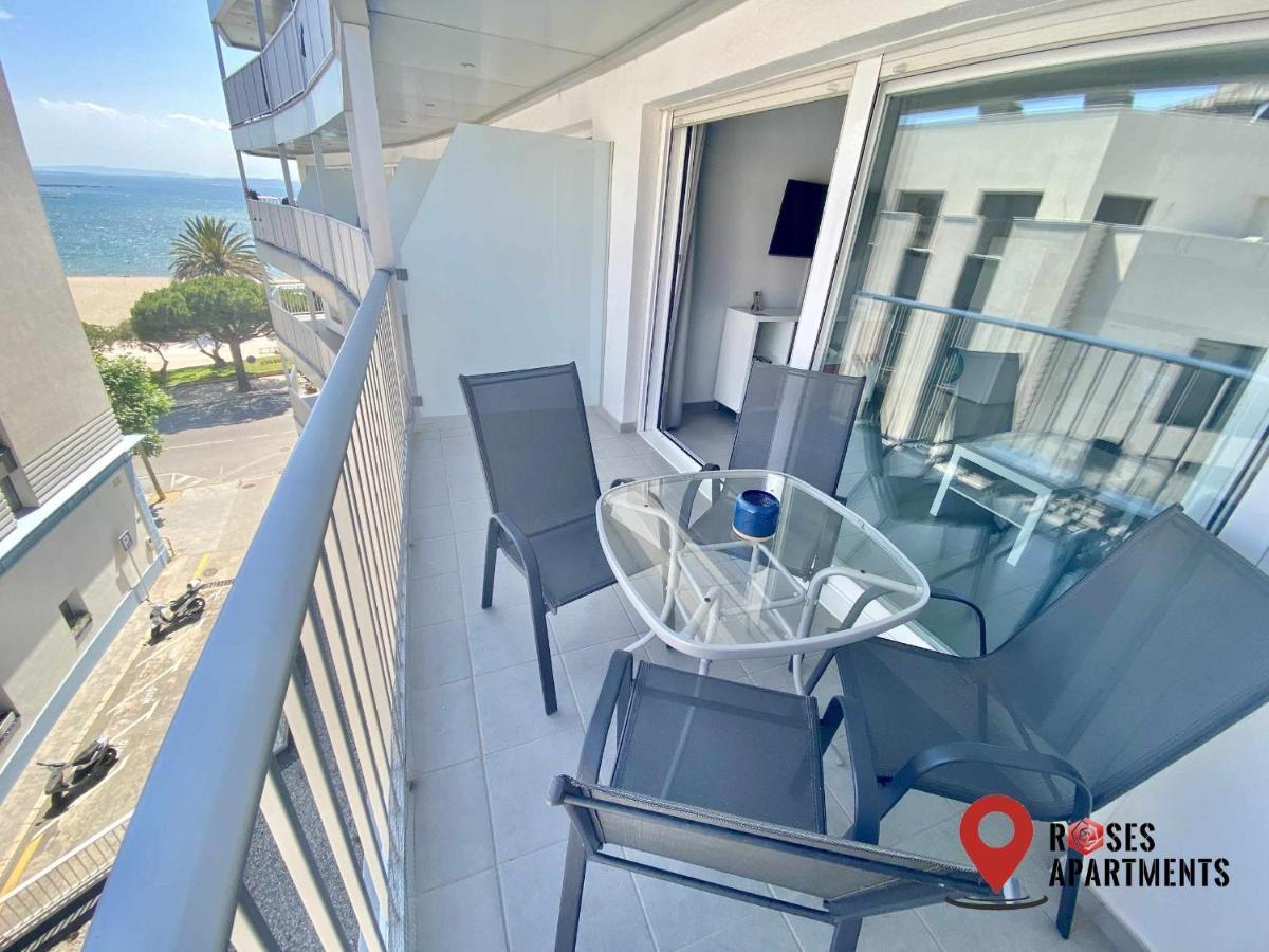 Roses Apartments Ocean 2 Habitaciones Vista Mar Lateral Exterior foto